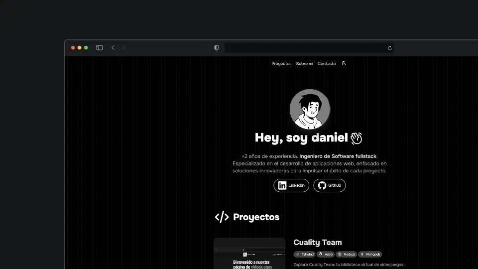 Portafolio Web